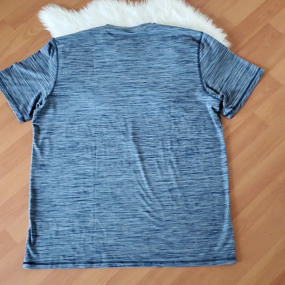 Mens Adidas blue performance t shirt sz XL - Picture 5 of 5